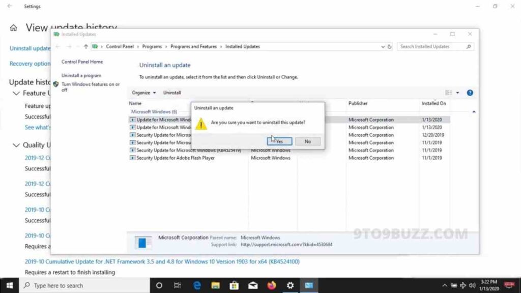 Reset Windows 11 Uninstall Windows Update